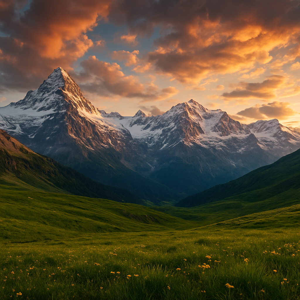 Schweizer Alpenpanorama